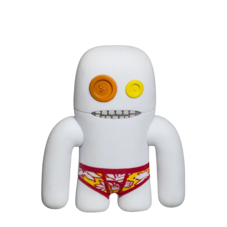 FUGGLER S1 FEATURE FIGURES 11,5 CM - SASQUOOSH WHITE MrPuggy.webp