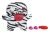 FUGGLER S1 CUSTOMIZABLE FIGURES 11,5 CM - OOGAH BOOGAH ZEBRA MrPuggy.webp