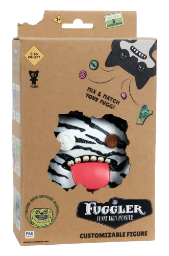FUGGLER S1 CUSTOMIZABLE FIGURES 11,5 CM - OOGAH BOOGAH ZEBRA.webp