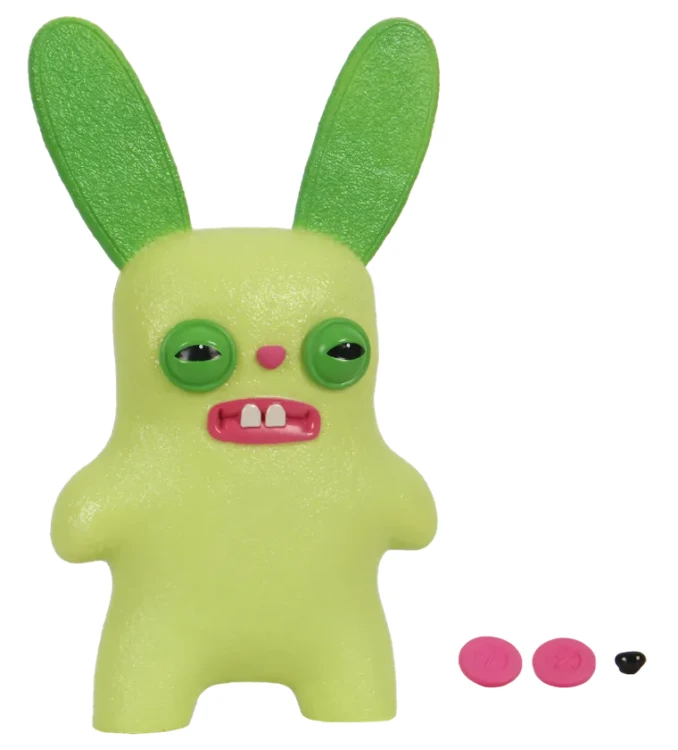 FUGGLER S1 CUSTOMIZABLE FIGURES 11,5 CM - RABID RABBIT GREEN MrPuggy.webp