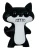 FUGGLER S1 CUSTOMIZABLE FIGURES 11,5 CM - SUSPICIOUS FOX BLACK CHASE Mr Puggy.webp