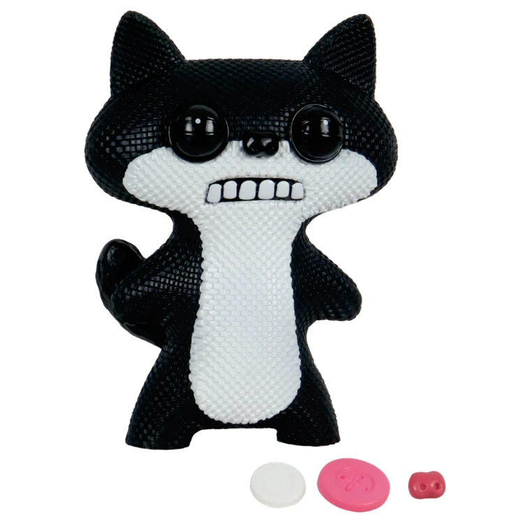 FUGGLER S1 CUSTOMIZABLE FIGURES 11,5 CM - SUSPICIOUS FOX BLACK CHASE MrPuggy.webp