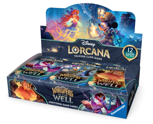 Disney Lorcana Whispers in the Well booster box – pełny zestaw kolekcjonerski