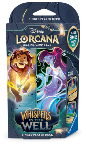 Disney Lorcana Whispers in the Well starter deck – gotowa talia dla graczy