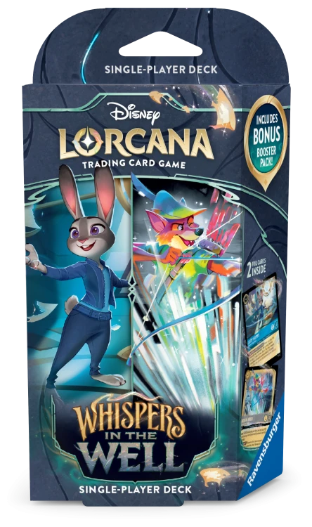 Disney Lorcana Whispers in the Well starter deck – gotowa talia dla graczy