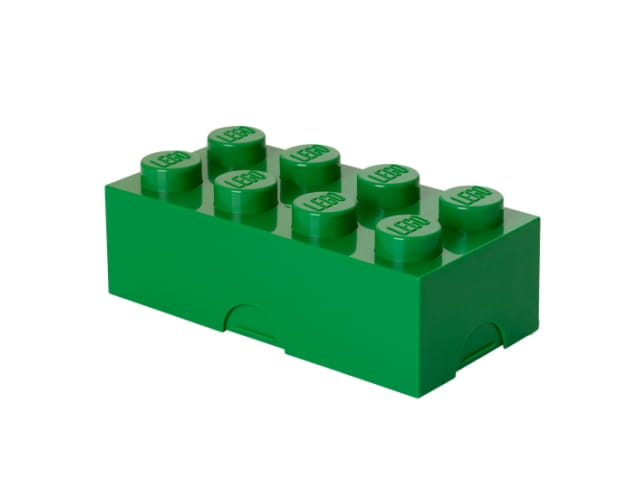 LEGO pojemnik klocek classic ósemka zielony 100x200x75 mm.jpg