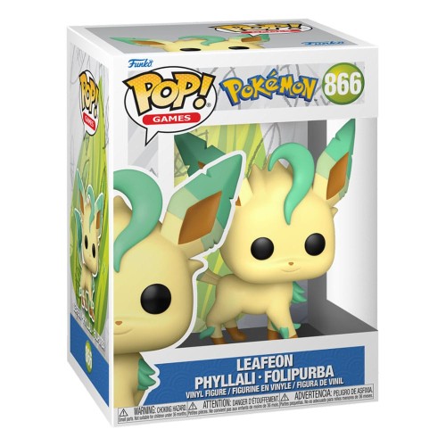 Funko Figurka POP Games- Pokemon - Leafeon Mr Puggy.jpg