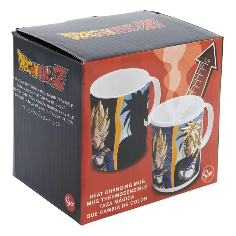 Kubek Dragon Ball Z Vegeta & Goku termoaktywny 325ml MrPuggy Kraków.webp