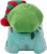 Maskotka Pokemon Bulbasaur zimowy - świąteczny 20cm Kraków.jpg