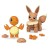 Mega Pokemon Charmander i Evee Poke Ball MrPuggy.jpg