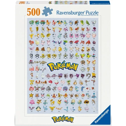 Puzzle Pokemon 500el Ravensburger.webp