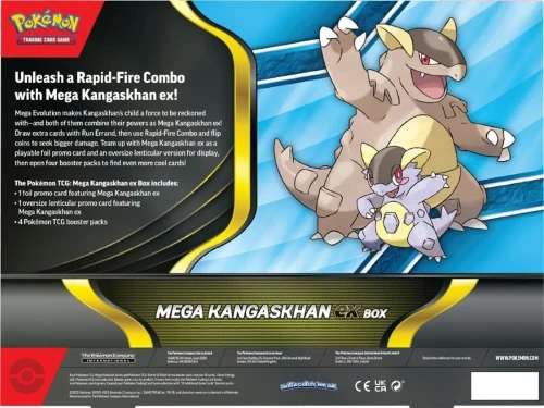 Pokemon TCG Mega Kangaskhan EX Box Puggy Kraków.webp