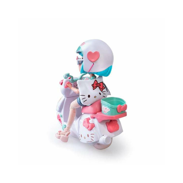 Lalka MANGA HELLO KITTY z różowym skuterem Mr Puggy.webp