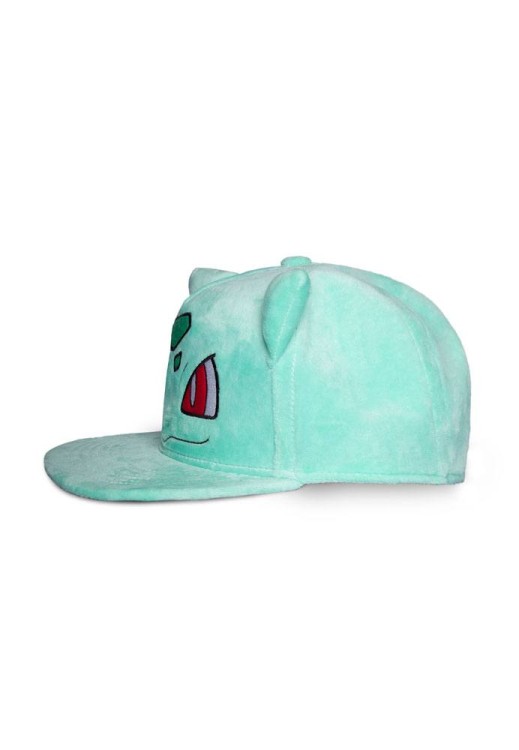Czapka bejsbolówka Pokemon Bulbasaur pluszowa Puggy.jpg