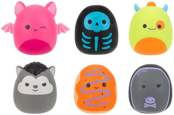 Squishmallows mystery bag halloweem 6cm Mr Puggy.webp