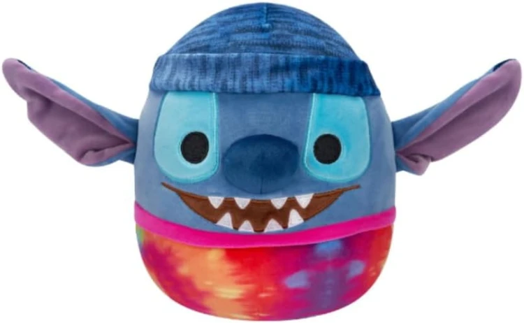 Squishmallows Stitch w czapce i tęczowym ubranku 20cm MrPuggy.jpg