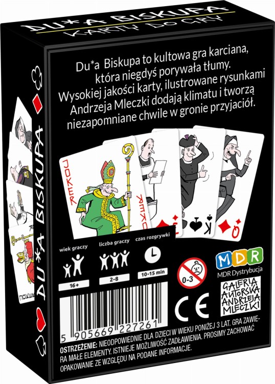 Du*a Biskupa. Karty do gry - MDR Kraków MrPuggy.jpg