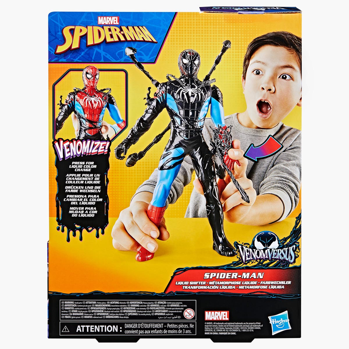 Marvel SPIDERMAN VenomVersus Figurka zmieniająca kolor MrPuggy.webp