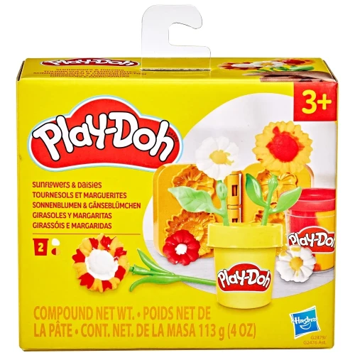 PLAY DOH Małe Kwiatki słonecznik i stokrotki.webp