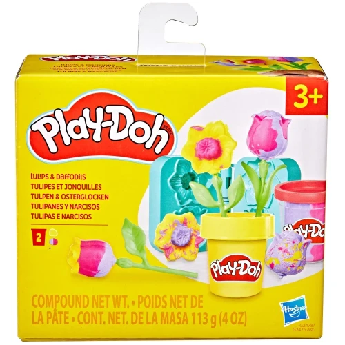 PLAY DOH Małe Kwiatki Tulipany i żonkile.webp