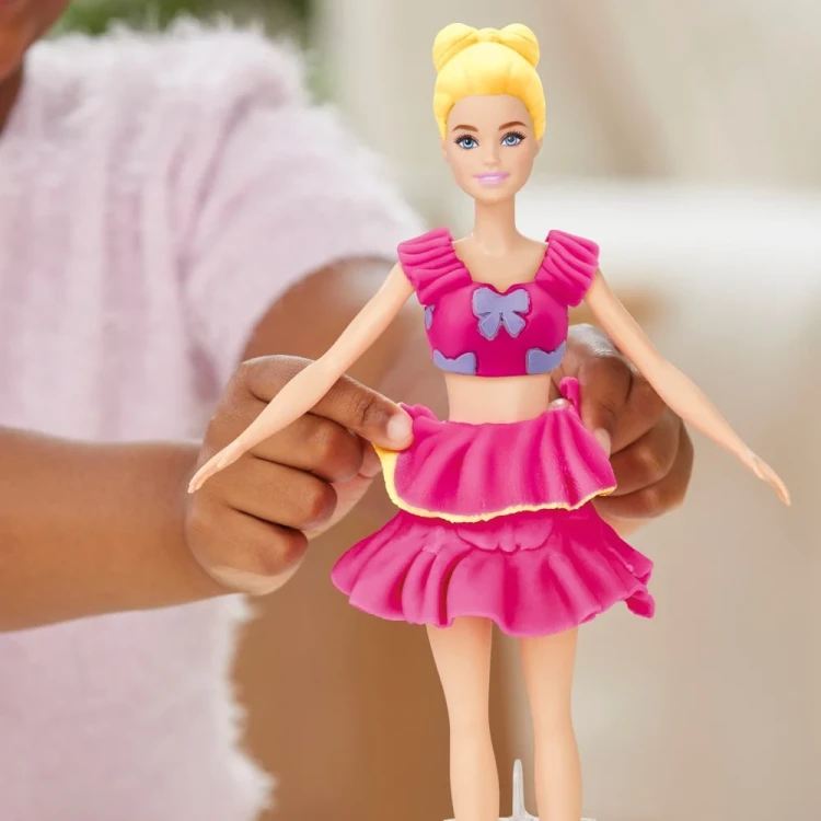 Lalka Barbie z akcesoriami Play Doh - Kokardki MrPuggy Kraków.webp