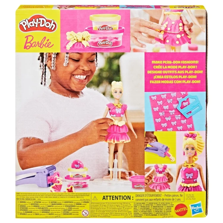 Lalka Barbie z akcesoriami Play Doh - Kokardki Kraków.webp