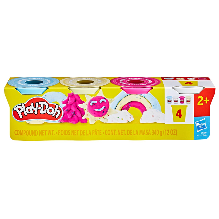 PLAY DOH 4Pak Confetti.webp