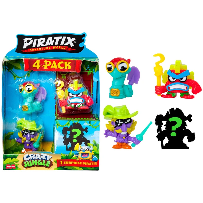 PIRATIX JUNGLE 4 PACK Mr Puggy.webp