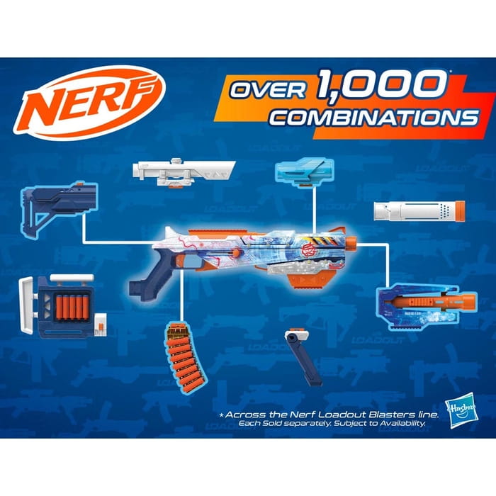 NERF Loadout Arctic Zerostriker Hasbro Kraków Mr Puggy.jpg
