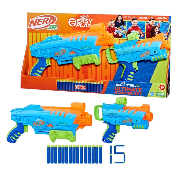 NERF Elite JR Ultimate Starter Set MrPuggy.webp