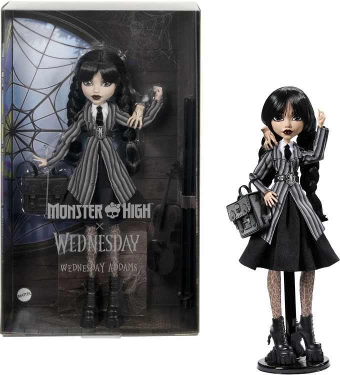 Monster High Lalka Wednesday Addams Lalki Kraków.webp