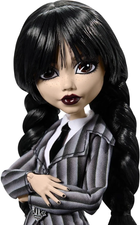 Monster High Lalka Wednesday Addams MrPuggy Kraków.webp