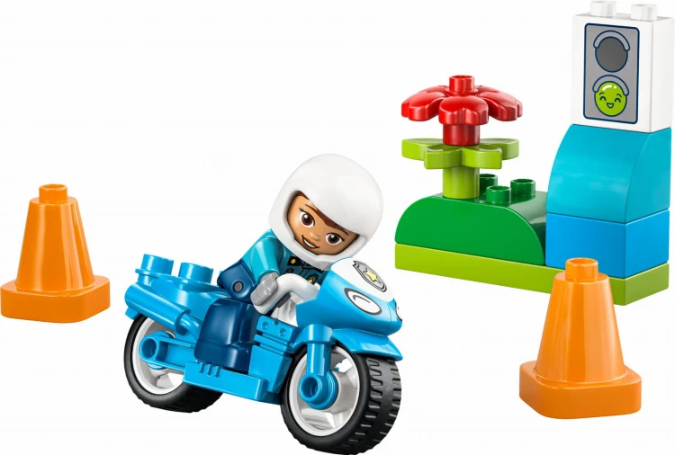 LEGO DUPLO 10471 Niebieski motocykl policyjny MrPuggy.jpg