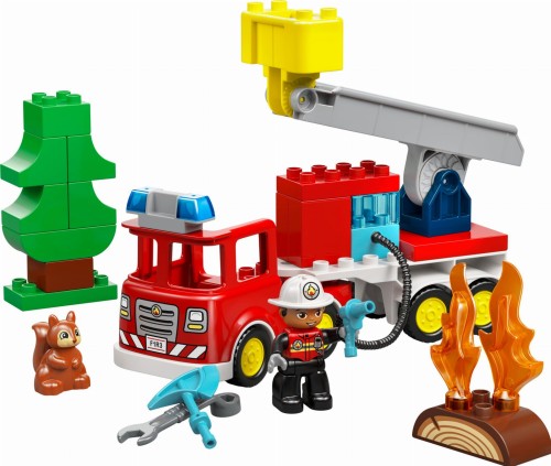 LEGO DUPLO 10473 Wóz strażacki z wężem i strażaki MrPuggy.jpg