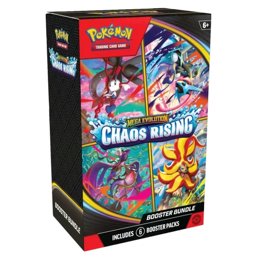 Pokémon TCG- Mega Evolution – Chaos Rising – Booster Bundle.webp