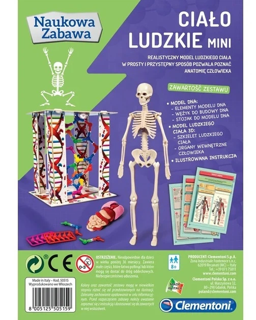 Clementoni Cialo ludzkie mini3 Mr Puggy.webp