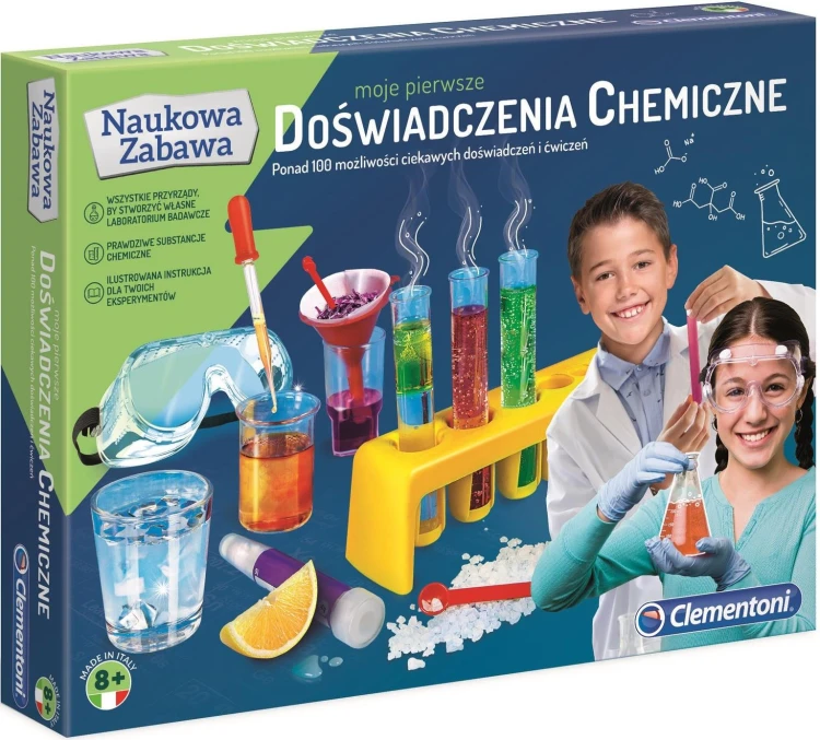 Moje pierwsze doświadczenia chemiczne Clementoni mr puggy.jpg