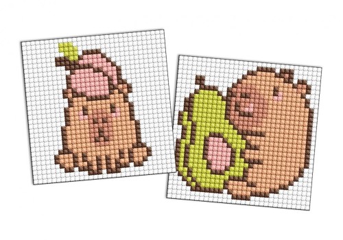 Diamentowa mozaika Kids - Kapibara mr puggy.jpg