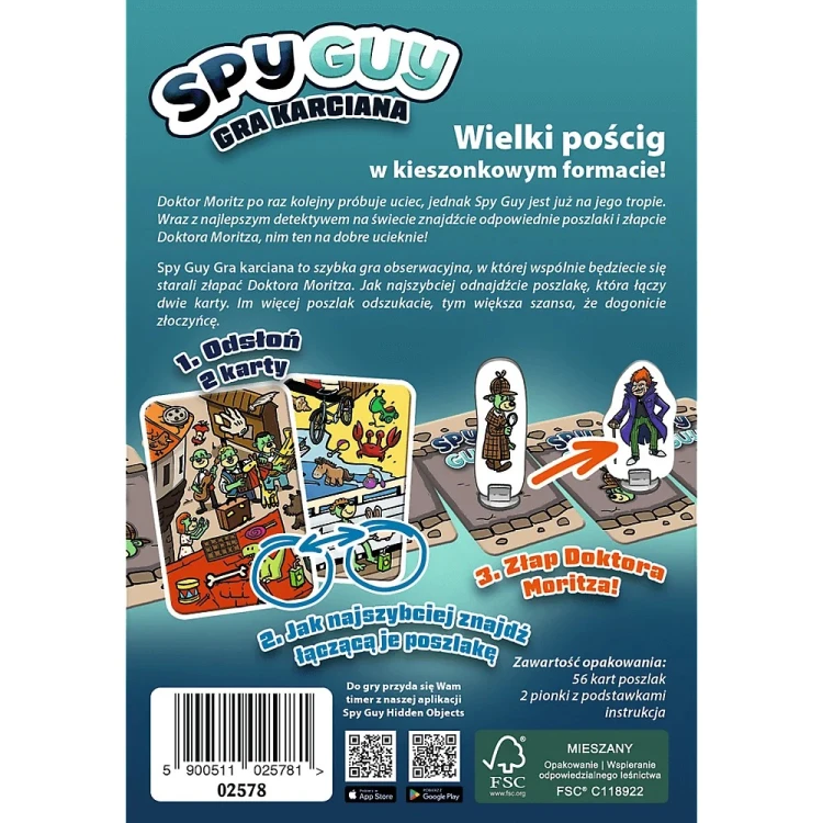 Spy Guy3 Gra karciana Trefl mr puggy.jpg