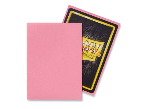 Dragon Shield Standard Sleeves - Matte Pink (100 Sleeves) MrPuggy.jpg
