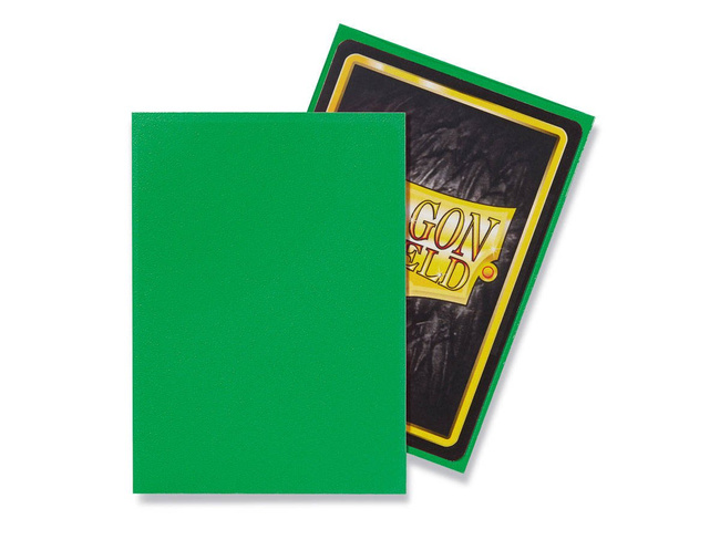 Dragon Shield Standard Sleeves - Matte Apple Green (100 Sleeves) MrPuggy.jpg