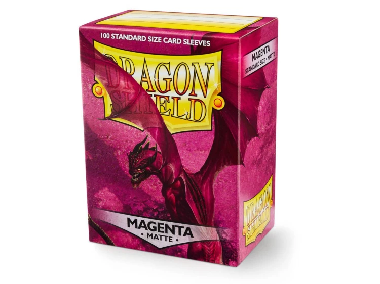 Dragon Shield Standard Sleeves - Matte Magenta (100 Sleeves).jpg