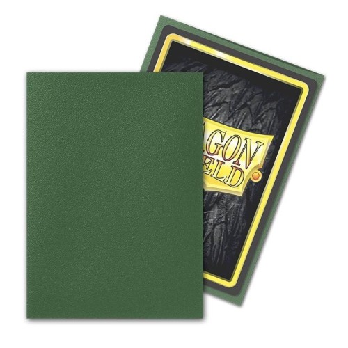Dragon Shield Standard Sleeves - Matte Forest Green (100 Sleeves) Puggy.jpg