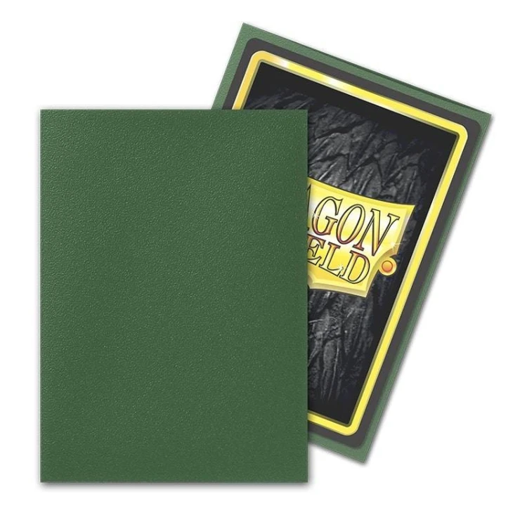 Dragon Shield Standard Sleeves - Matte Forest Green (100 Sleeves) Puggy.jpg