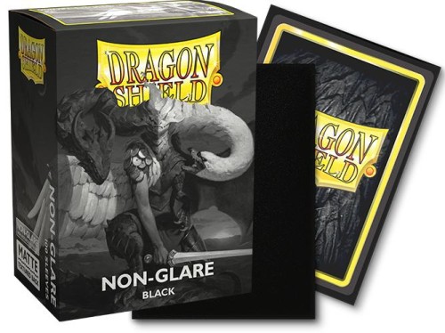 Dragon Shield Matte Standard - Non-Glare Black (100 Sleeves) MrPuggy.jpg
