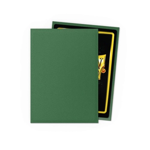 Dragon Shield Matte Standard - Non-Glare Forest Green (100 Sleeves) MrPuggy.jpg
