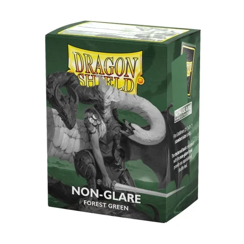 Dragon Shield Matte Standard - Non-Glare Forest Green (100 Sleeves).webp