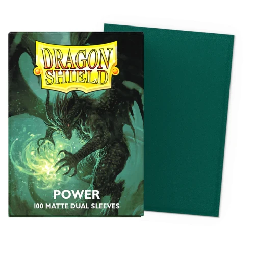 Dragon Shield Dual Matte Sleeves - Power (100 Sleeves).webp