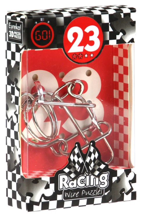 Łamigłówka druciana RACING nr 23 mr puggy2.jpg