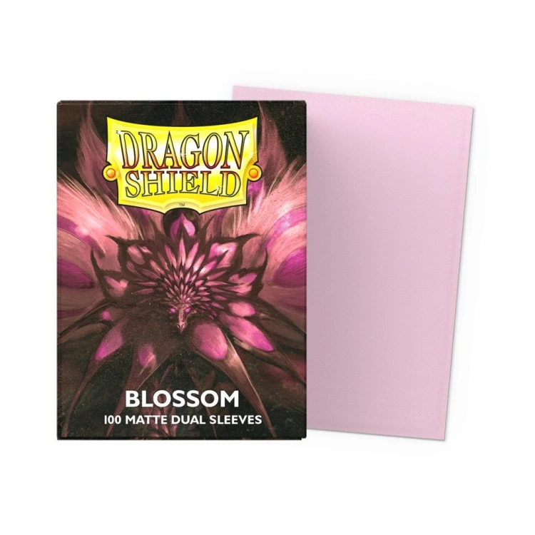 Dragon Shield Dual Matte Sleeves - Blossom (100 Sleeves) MrPuggy.jpg